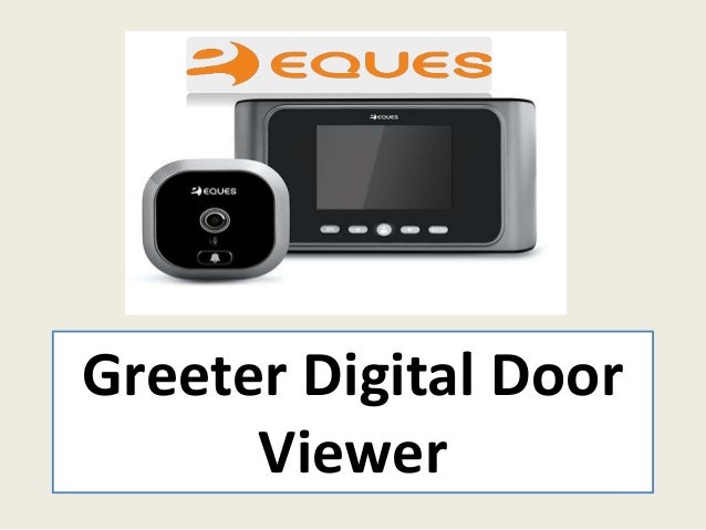 greeter digital door viewer
