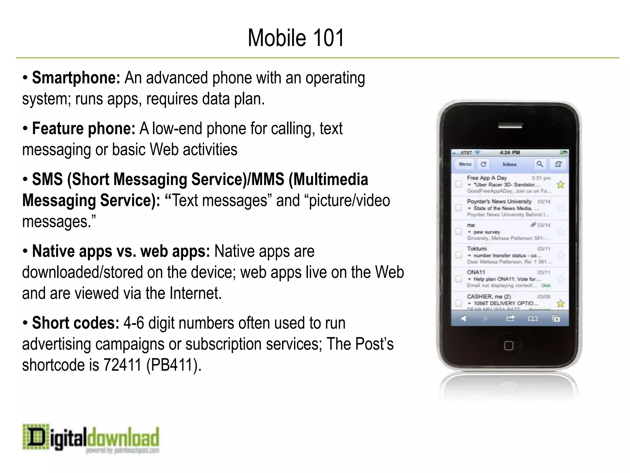 Breaking News – a mobile killer app