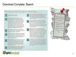 Measureable, trackable and beyond the click benefits