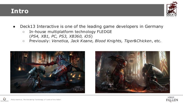 The Rendering Technology of Lords of the Fallen Slide 2