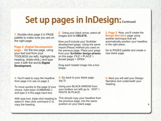 How We Draw Inpage Digital Drawing Assignment Directions & Tutorial | PDF
