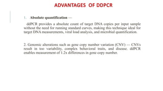 Digital droplet pcr.pptx new technology of pcr | PPTX