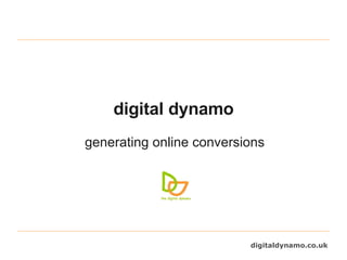 digital dynamo generating online conversions 