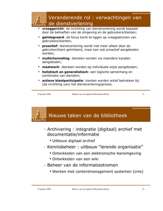 Digitale Bibliotheekcollecties