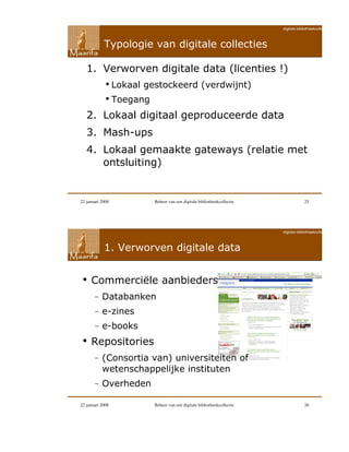 Digitale Bibliotheekcollecties