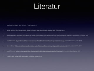 Wie gehen wir als
Erwachsene damit um?
 