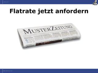 Flatrate jetzt anfordern
 