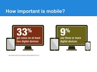 How important is mobile?
 