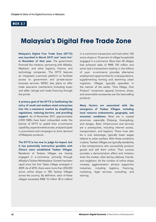 Malaysia's Digital Economy: A New Driver of Development