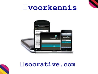 voorkennis 
socrative.com 
 