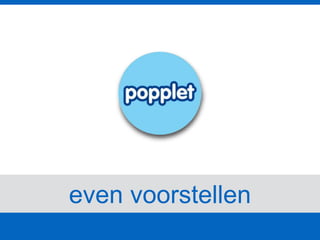 even voorstellen
 