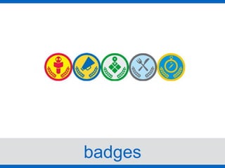 badges
 