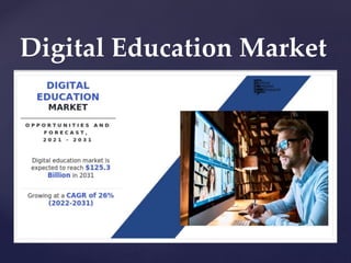 {
Digital Education Market
 