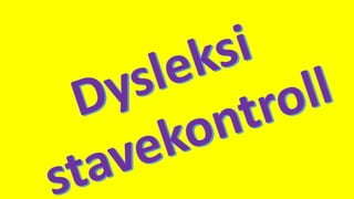 Digitale hjelpemidler for studenter med lese  og skrivevansker2016