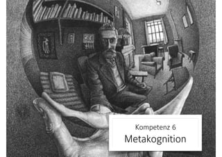 Kompetenz 6 
Metakognition
 