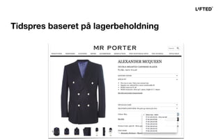 Tidspres baseret på lagerbeholdning
 