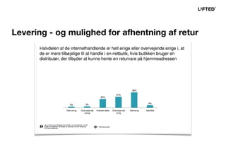 Levering - og mulighed for afhentning af retur
 