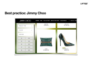 Best practice: Jimmy Choo
 
