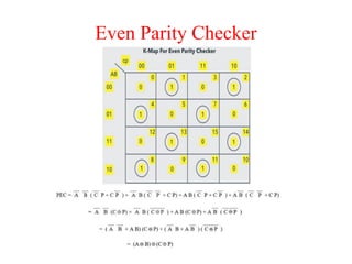 Even Parity Checker
 