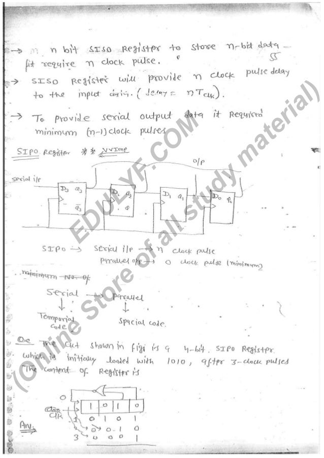 Made easy notes of Digital electronics Part2