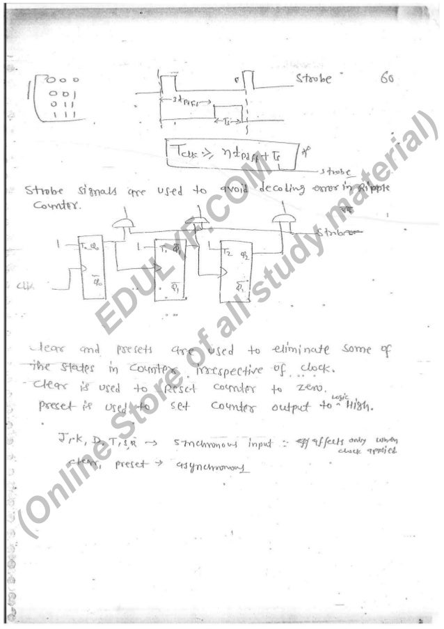 Made easy notes of Digital electronics Part2
