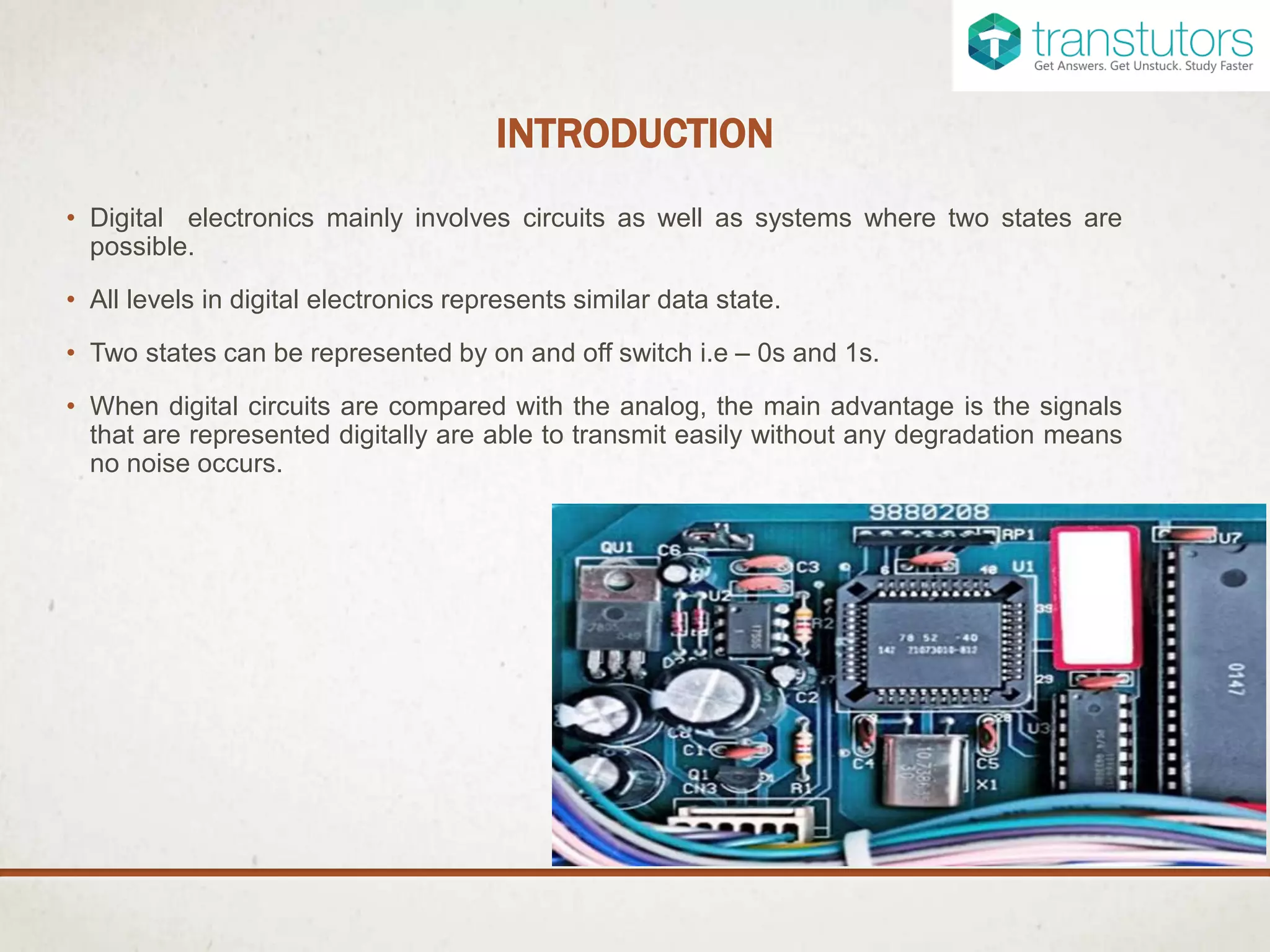 Digital Electronics | Computer Science | PPTX