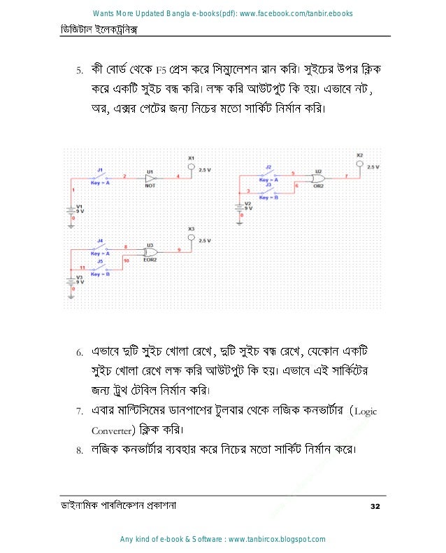 32
5. F5
6.
7. Logic
Converter
8.
w
w
w
.
f
a
c
e
b
o
o
k
.
c
o
m
/
t
a
n
b
i
r
.
e
b
o
o
k
s
Wants More Updated Bangla e-books(pdf): www.facebook.com/tanbir.ebooks
Any kind of e-book & Software : www.tanbircox.blogspot.com
 
