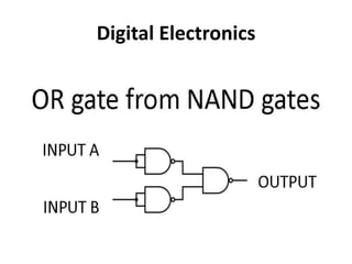 Digital Electronics
 