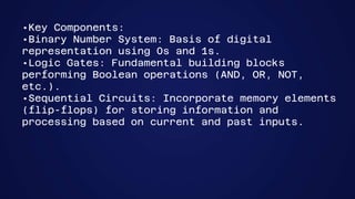 introduction to digital electronics presentation | PPTX