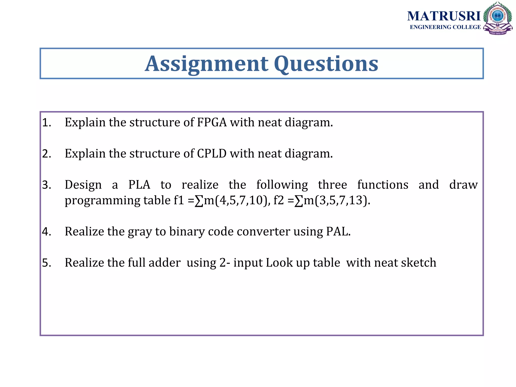 CPLD & FPGA | PDF