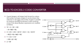 FYBSC IT Digital Electronics Unit III Chapter I Combinational Logic ...