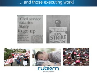 … and those executing work!  