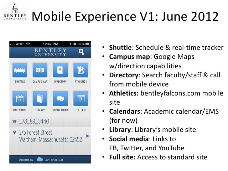 Digital Strategy At Bentley University