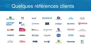 Quelques références clients 
 