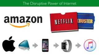 The Disruptive Power of Internet
 