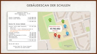 GEBÄUDESCAN DER SCHULEN
 
