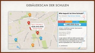 GEBÄUDESCAN DER SCHULEN
 