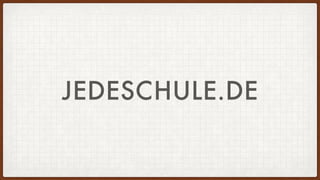 JEDESCHULE.DE
 