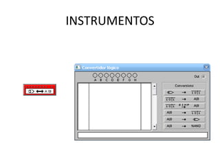 INSTRUMENTOS