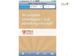 Digitale Schnitzeljagd