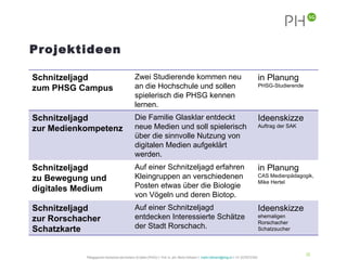 Digitale Schnitzeljagd