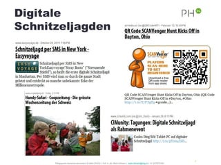 Digitale Schnitzeljagd