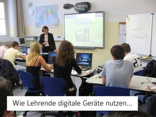 Wie Lehrende digitale Geräte nutzen… 
 