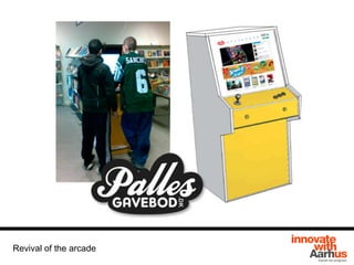 Revival of the arcade
 