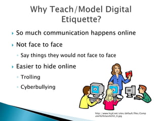 Digital etiquette for school staff (2) | PPTX