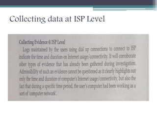 Collecting data at ISP Level
 