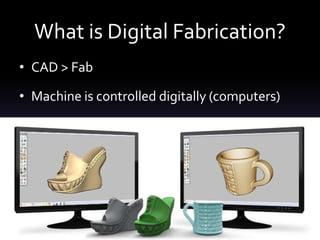Digital fabrication as Profession | PPTX