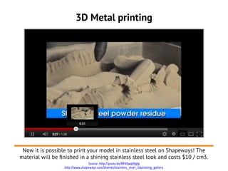 Digital Fabrication Studio 0.3 3D Printing