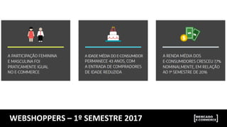 WEBSHOPPERS	
  –	
  1º	
  SEMESTRE	
  2017	
  
 