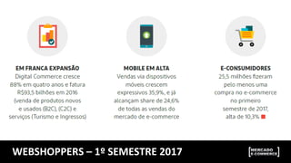 WEBSHOPPERS	
  –	
  1º	
  SEMESTRE	
  2017	
  
 